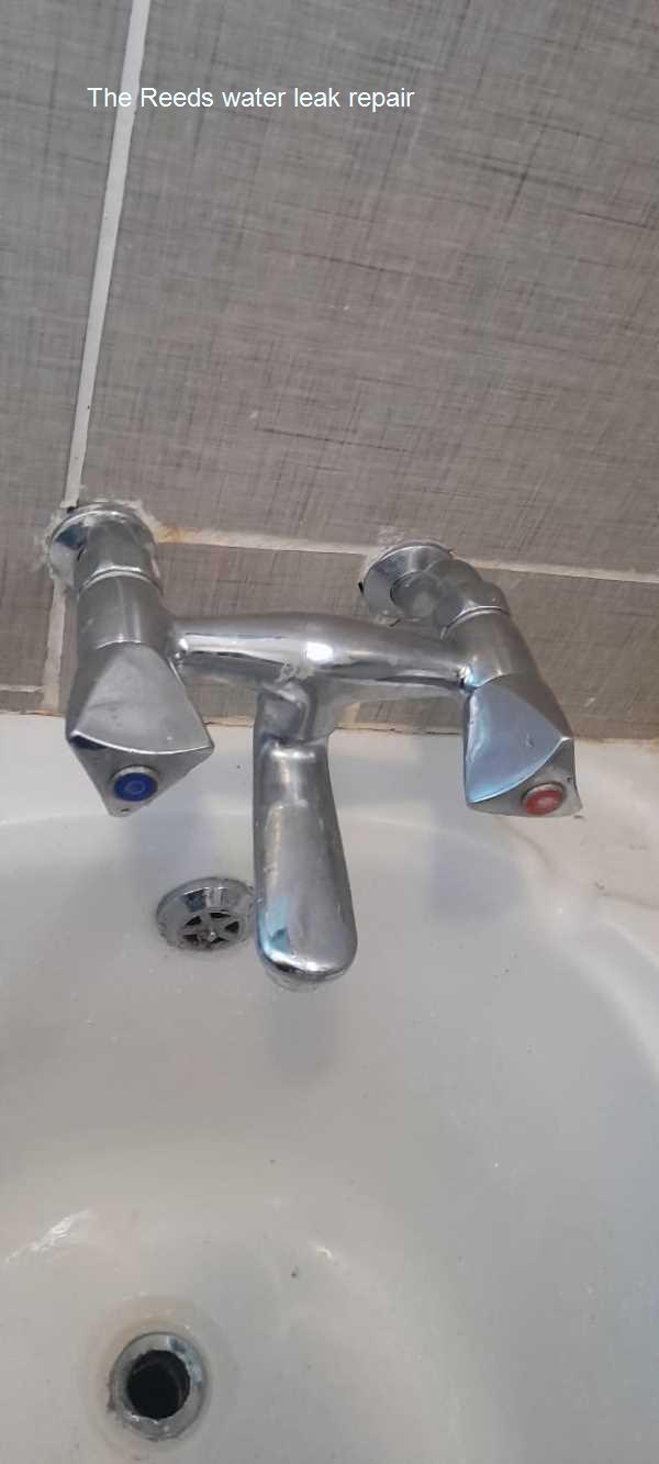 The Reeds water leak repair done by certified and qaulified plumbers with the right tools and experience.