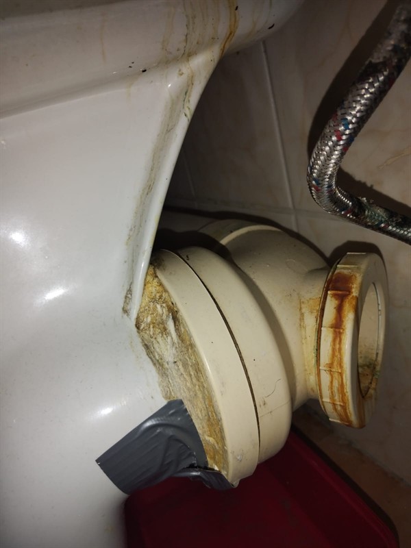Open geyser showing heating element and thermostat repair work in Modderfontein Industrial with exposed wiring and internal components