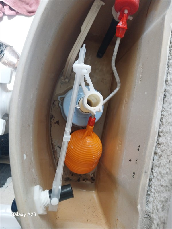 Open hot water geyser during thermostat and element repair in Brandvlei with internal components visible