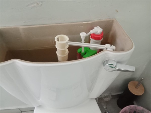 Ceiling mounted geyser opened during element and thermostat repair in Helderkruin View showing internal wiring