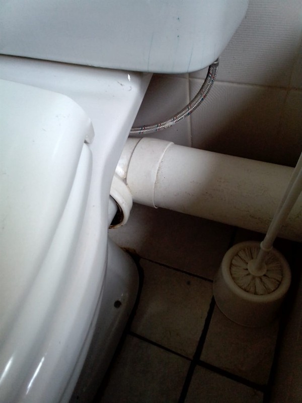 Toilet pan leak waverley