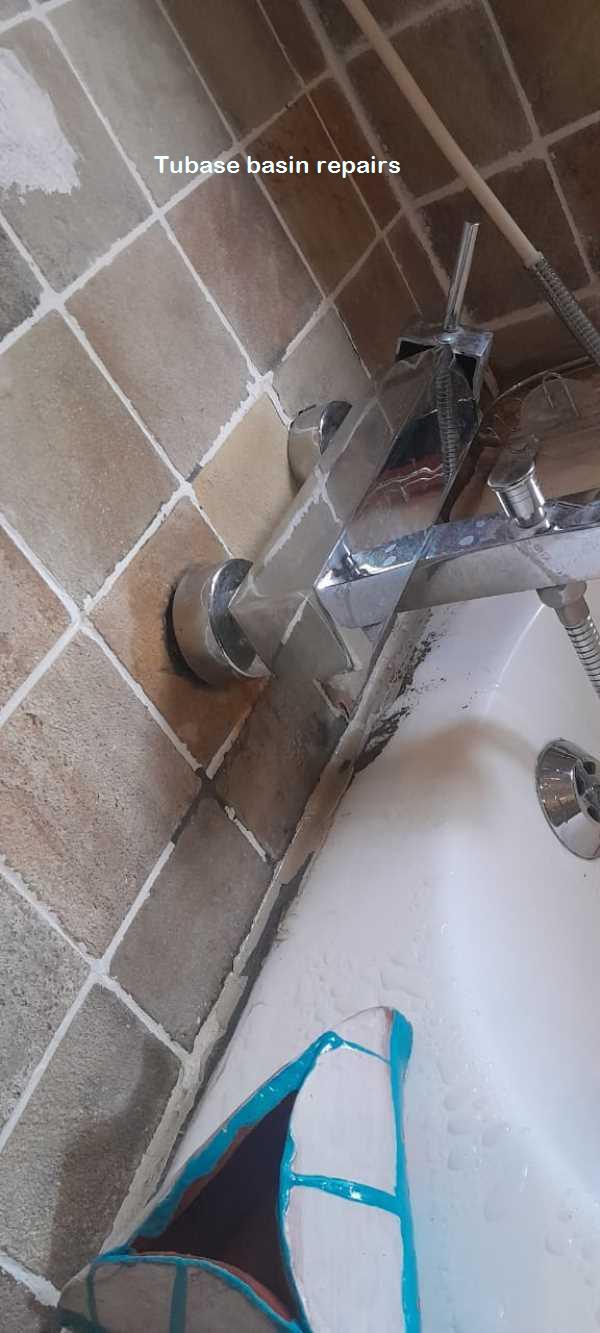 Tubase basin repairs