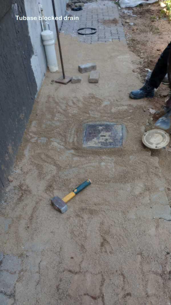 Tubase blocked drain cleaners