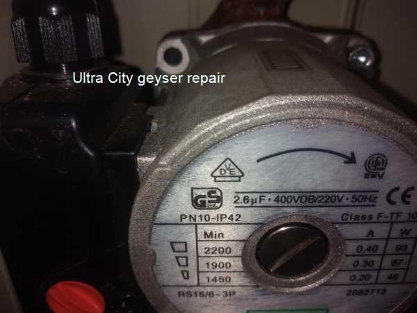 Ultra City geyser repair