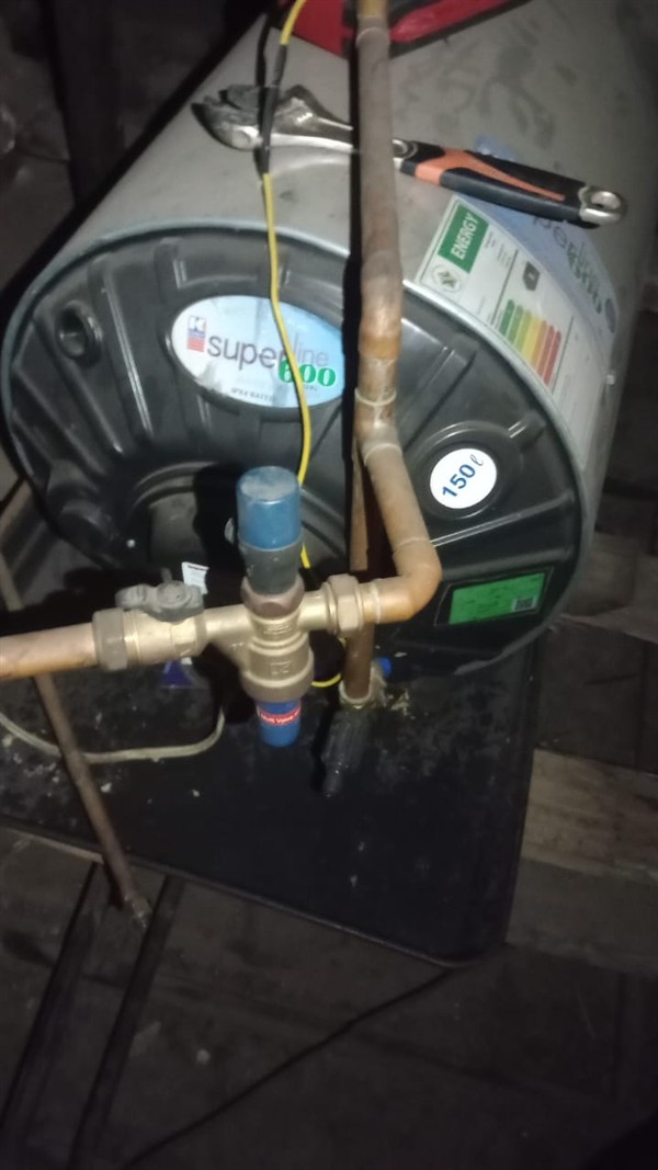 Major worry from gushing burst geyser in Hillside