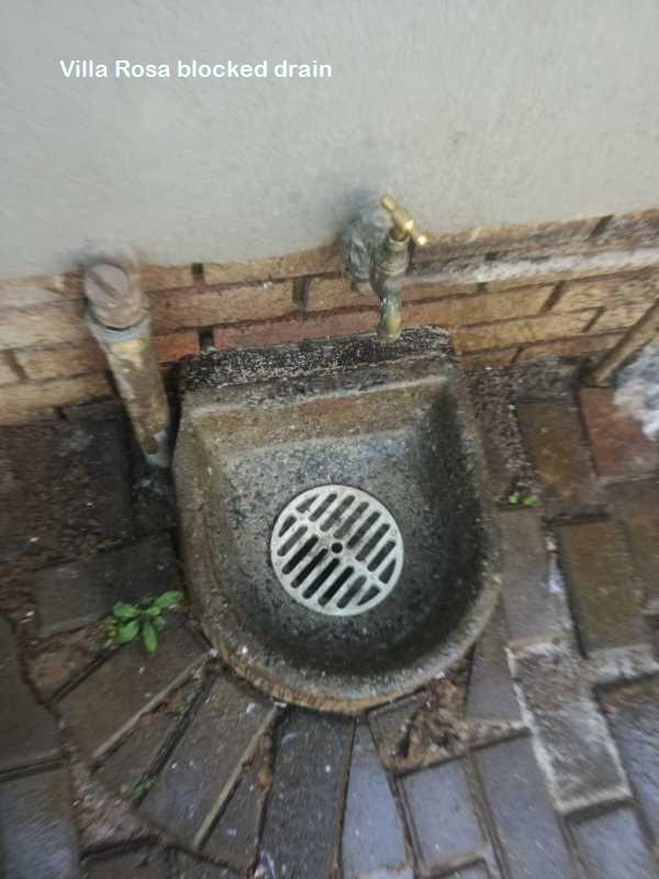 Villa Rosa blocked drain cleaners