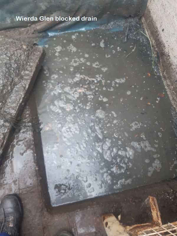 Wierda Glen blocked drain cleaners