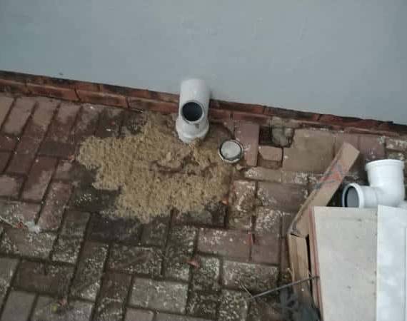 Can sewer gas from a faulty drain make me sick?