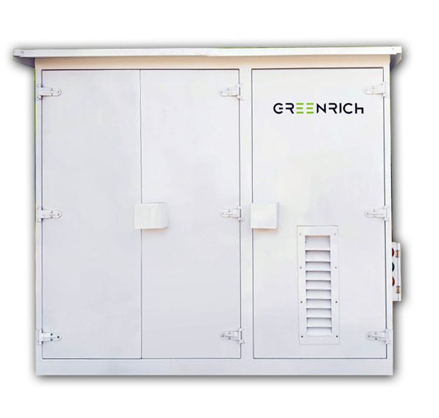 Greenrich Mini Sub - Solis 50K Hybrid with 50kWh Racks & Controller