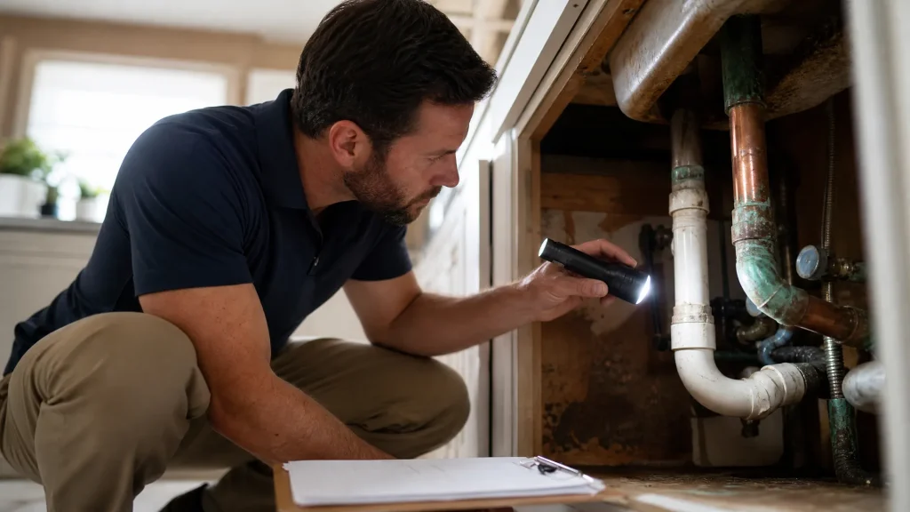 New House Plumbing Inspection What to Check Before You Buy